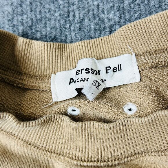 Andersson Bell Scandinavia Norway Tan Green Puff Print Sweatshirt Size XS - Picture 4 of 6